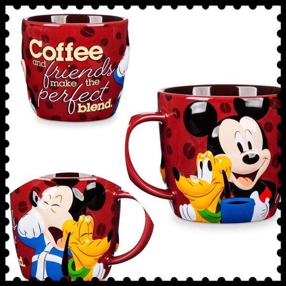 Disney Other - Disney Mickey and Pluto Coffee and Friends Mug